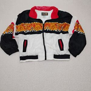 Vintage Re Sport Windbreaker 80s/90s Fresh Prince Funky Hip Hop Old School XL